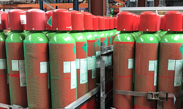 Extinction par gaz inerte